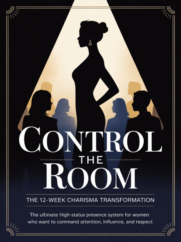 CONTROL THE ROOM – THE 12-WEEK CHARISMA TRANSFORMATION – Venus Capital