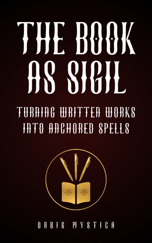 The Book as Sigil: Turning Written Works into Anchored Spells – Orbis Mystica